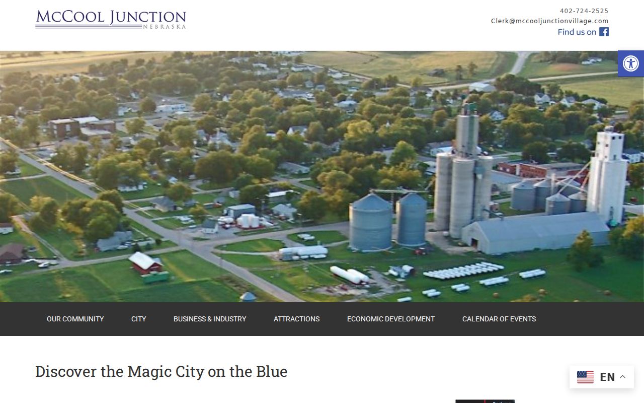 McCool Junction criminal records village website and civic identity