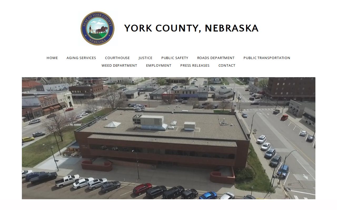 York County criminal history official government records directory